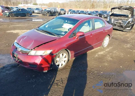 2011 Honda Civic Lx z USA, uszkodzony, nr VIN 2HGFA1F50BH532932